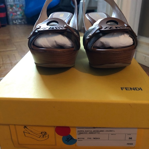 Fendi wedge heels - Picture 6 of 6